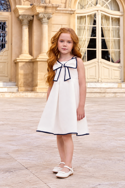 Vestido com Laço