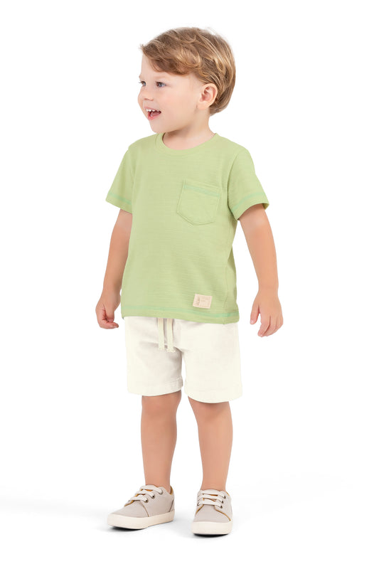 Conjunto Infantil Verde Lima