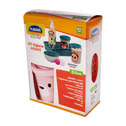 Kit Higiene Infantil - Rosa