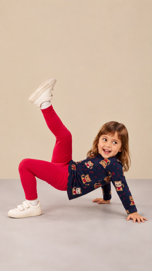 Conjunto Infantil Menina Gatinhas