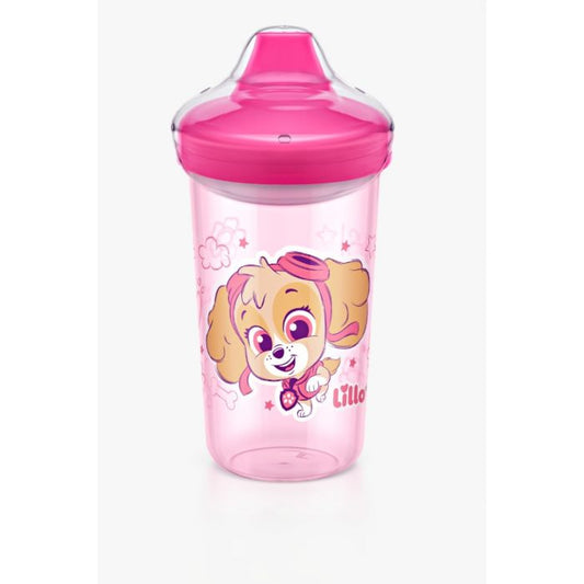 Copo Antivazamento Max Patrulha Canina 320 ml - Rosa